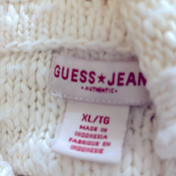 Guess Jeans cream turtleneck sweater - Picture 3 of 5